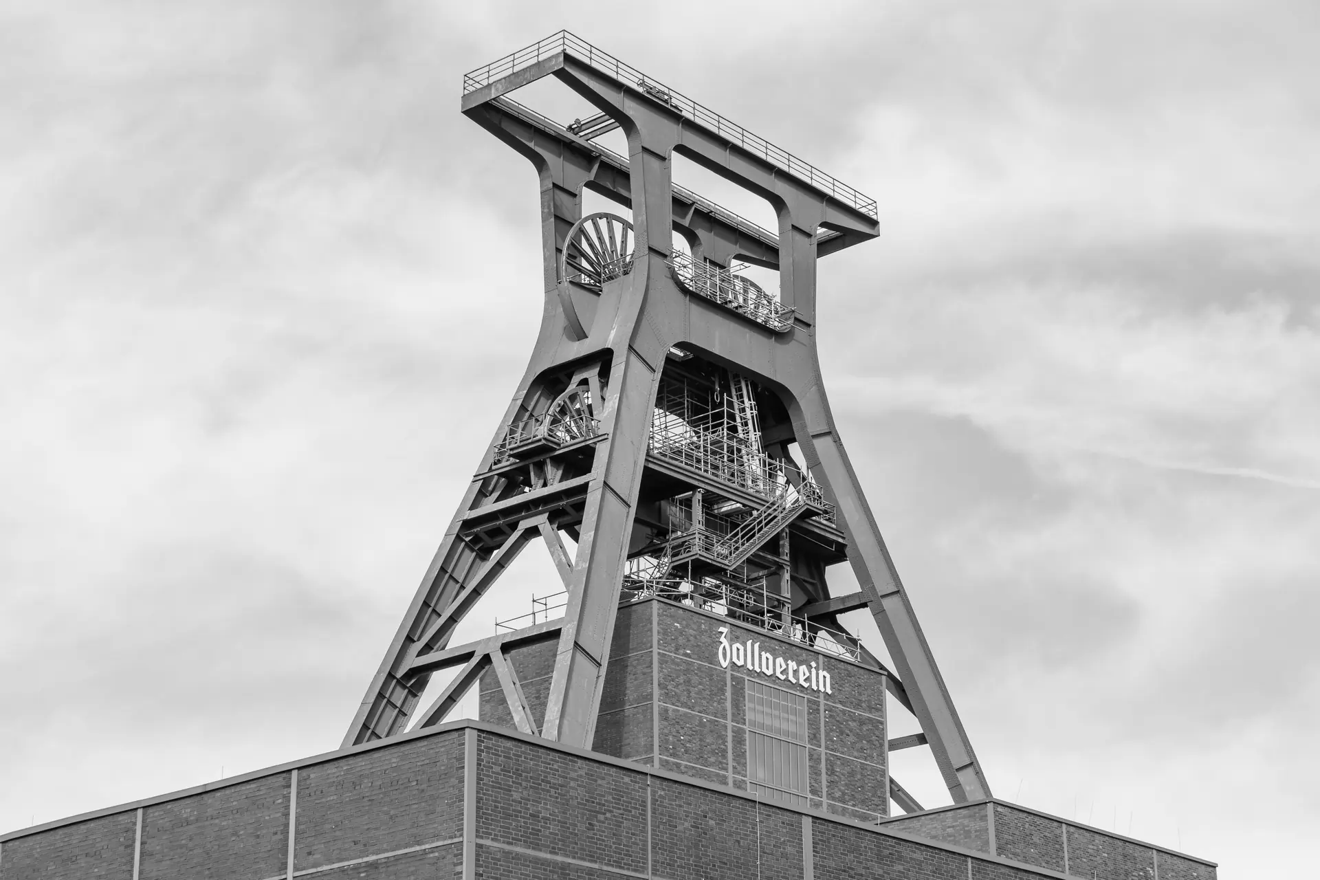 Förderturm im Ruhrgebiet